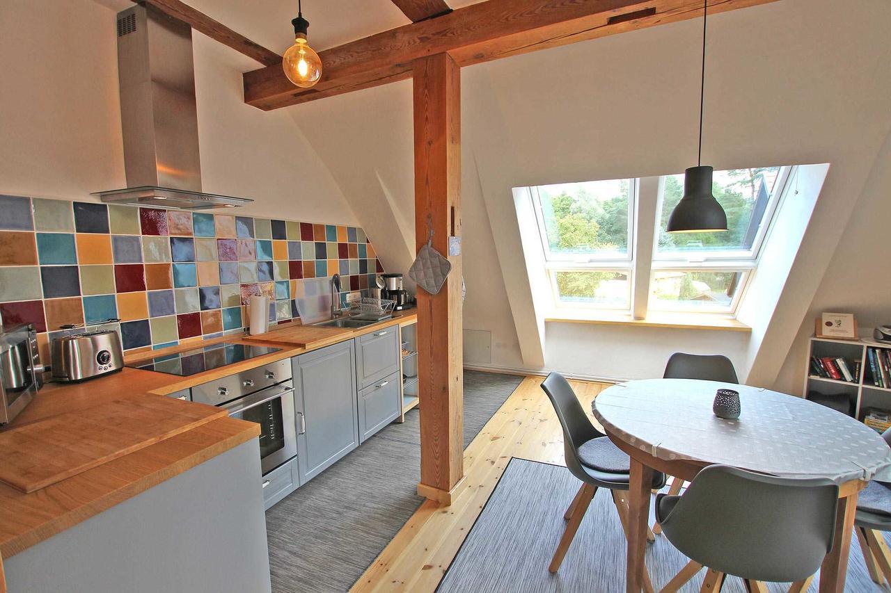 Ferienwohnung Im Forsthaus Am See Schwarz Extérieur photo