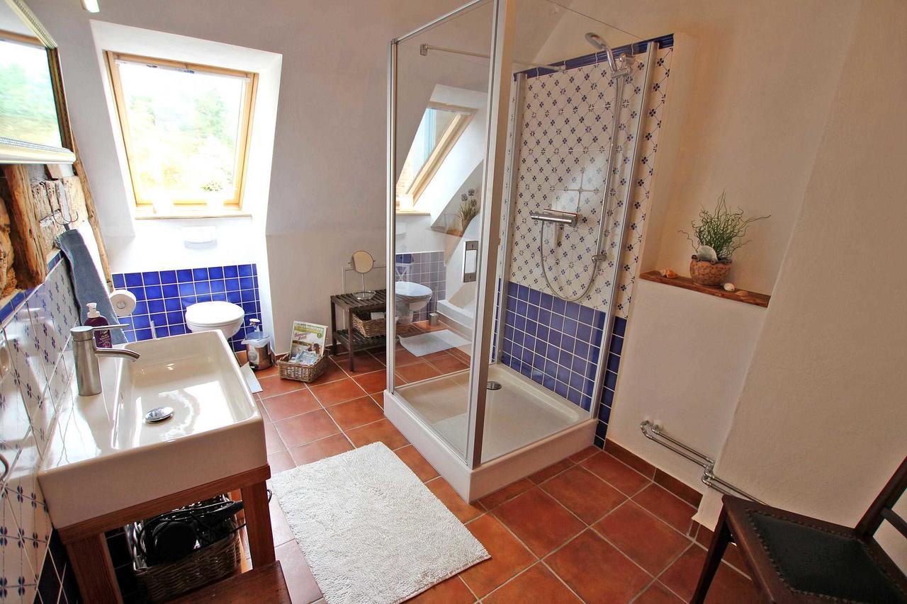 Ferienwohnung Im Forsthaus Am See Schwarz Extérieur photo