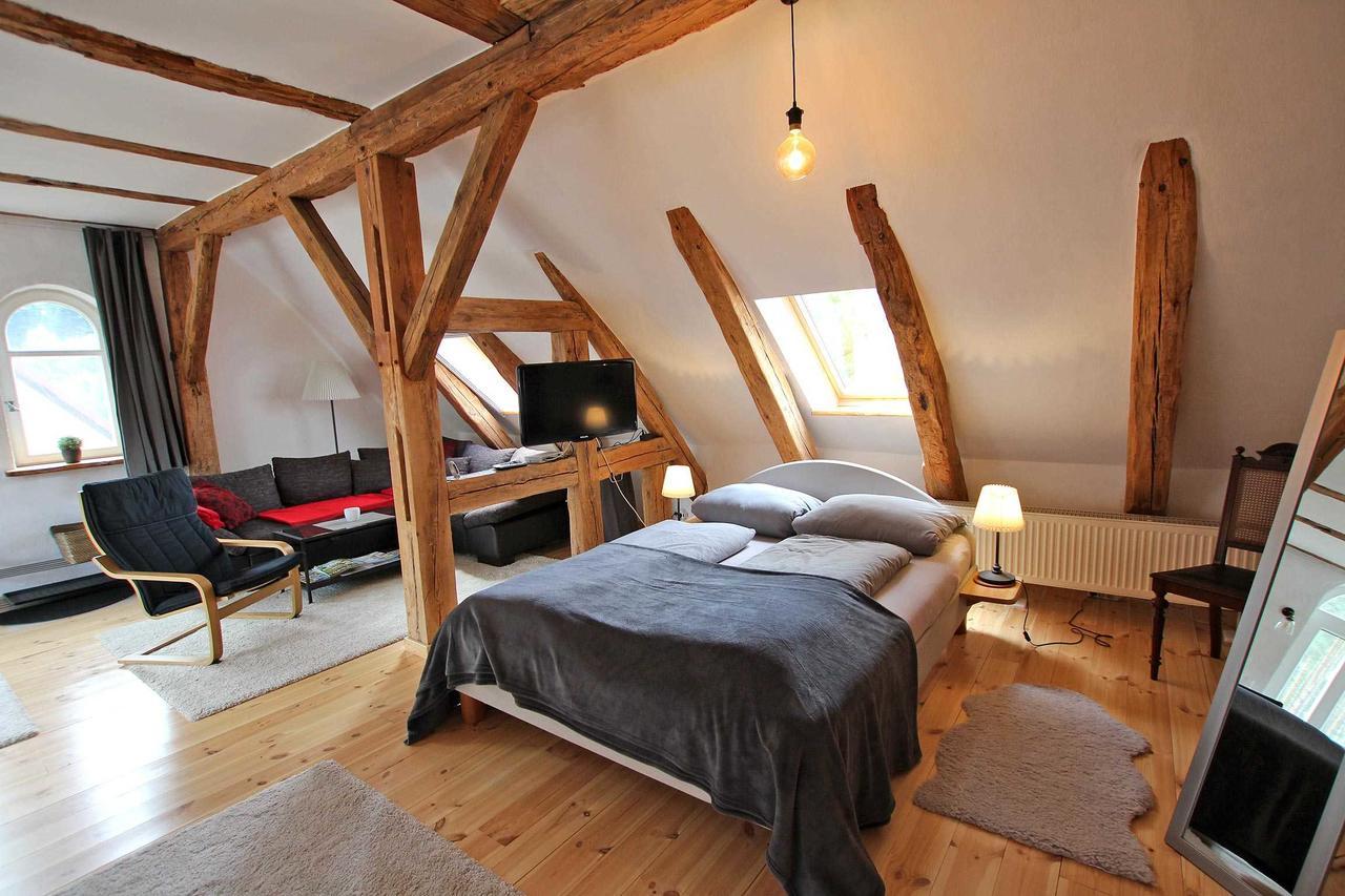 Ferienwohnung Im Forsthaus Am See Schwarz Extérieur photo