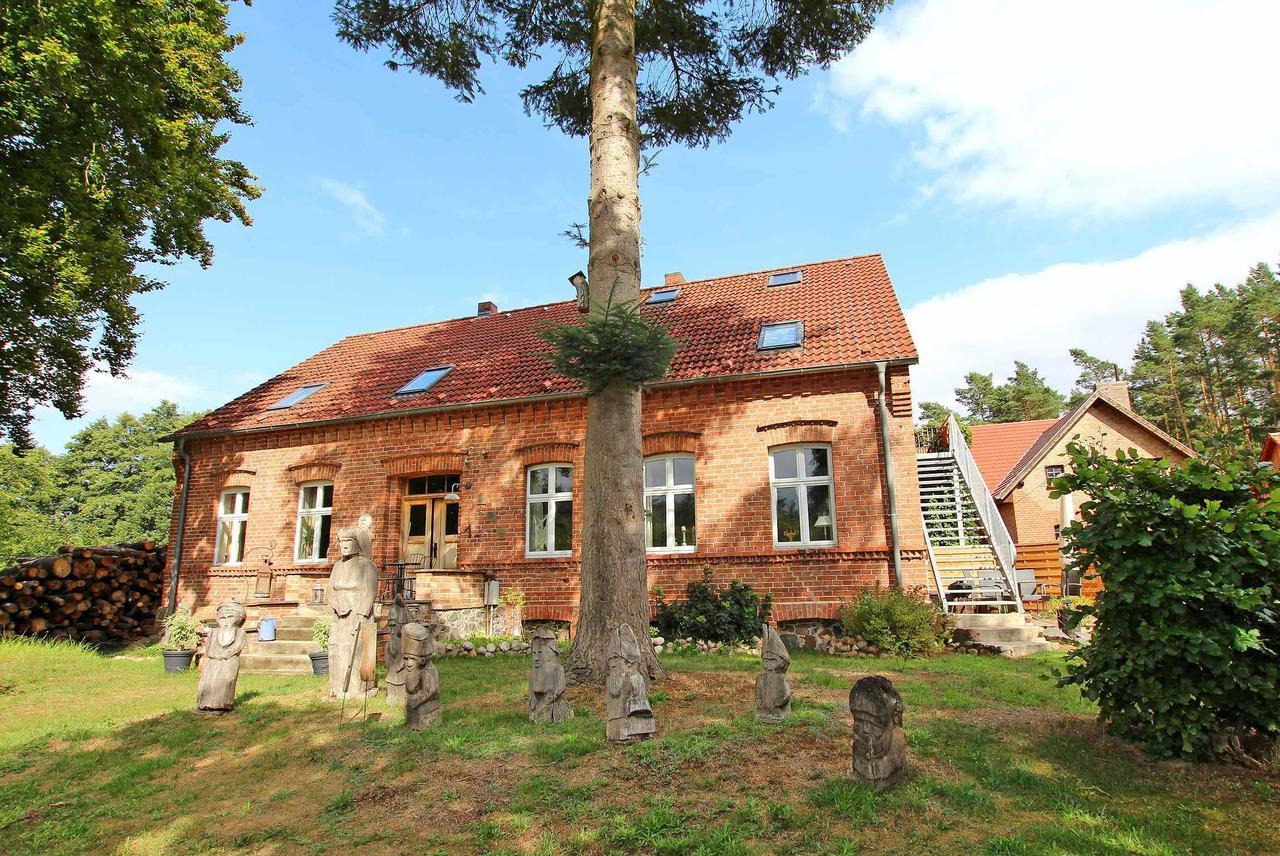 Ferienwohnung Im Forsthaus Am See Schwarz Extérieur photo