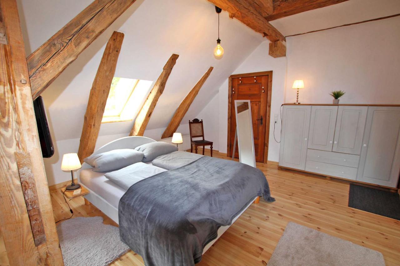 Ferienwohnung Im Forsthaus Am See Schwarz Extérieur photo
